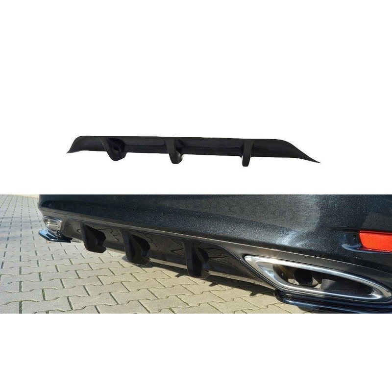 REAR VALANCE LEXUS GS MK4 FACELIFT T GLOSS BLACK