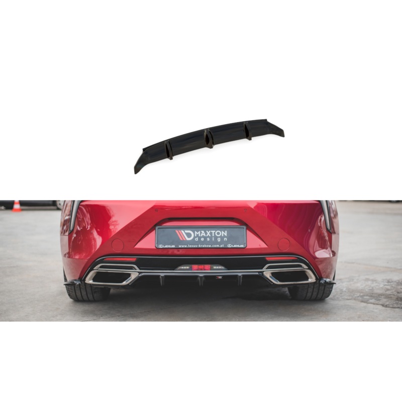 REAR VALANCE LEXUS LC 500 GLOSS BLACK