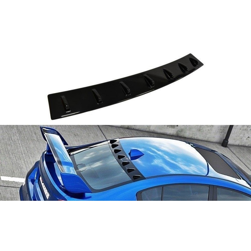 REAR WINDOW EXTENSION SUBARU WRX STI GLOSS BLACK