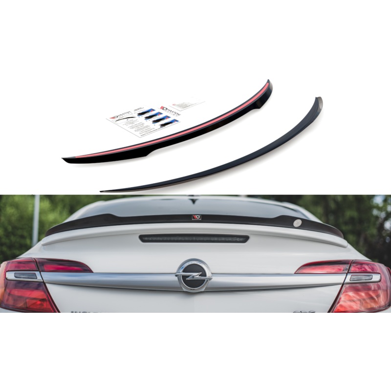 SPOILER CAP BUICK REGAL GS / OPEL INSIGNIA MK. 1 OPC FACELIFT GLOSS BLACK
