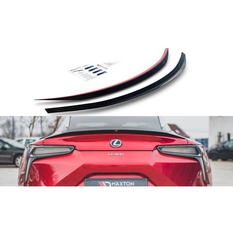 SPOILER CAP LEXUS LC 500 GLOSS BLACK