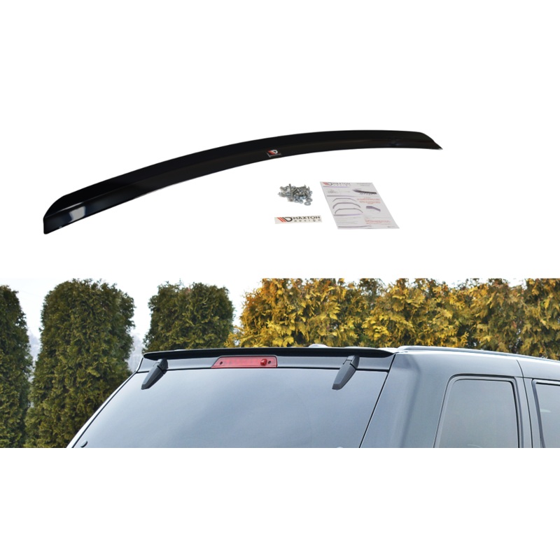 SPOILER EXTENSION JEEP GRAND CHEROKEE WK SRT8 GLOSS BLACK