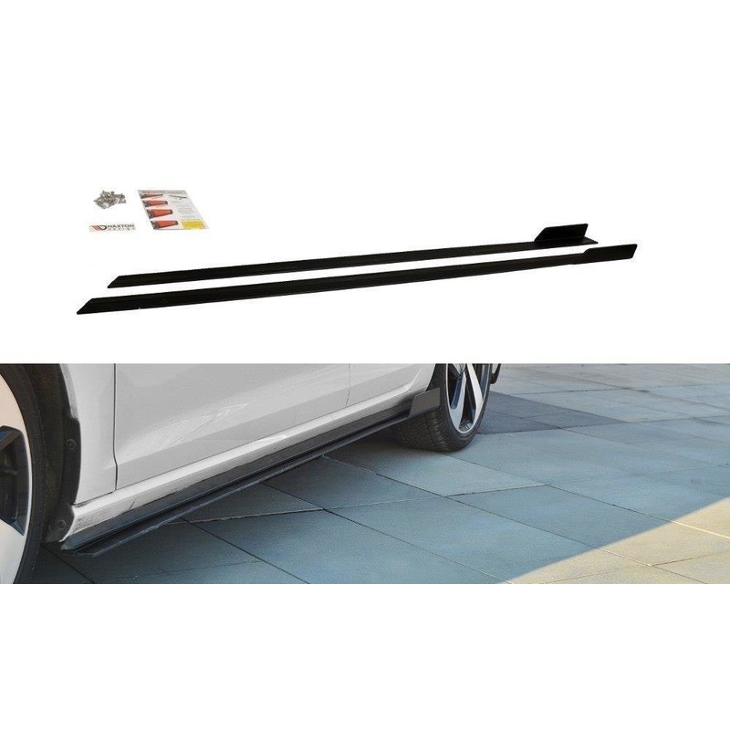 VW GOLF VII GTI (FACELIFT) - RACING SIDE SKIRTS DIFFUSERS