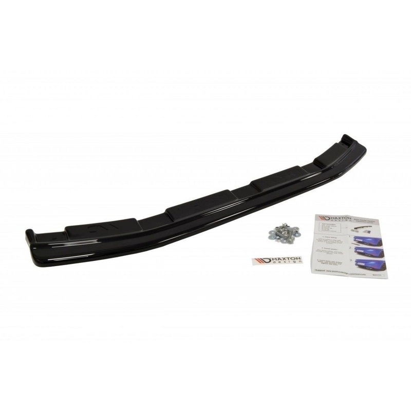 CENTRAL REAR SPLITTER MAZDA 3 MK2 MPS (WITHOUT VERTICAL BARS) GLOSS BLACK