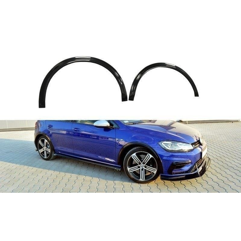FENDERS EXTENSION VW GOLF VII R (FACELIFT) GLOSS BLACK