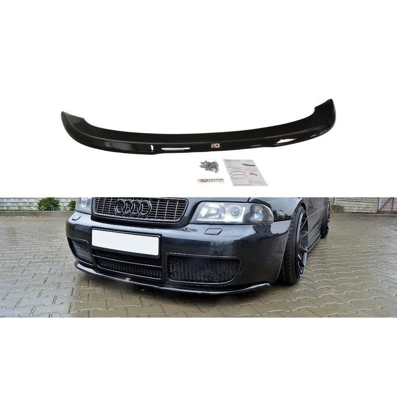 FRONT SPLITTER AUDI S4 B5 GLOSS BLACK