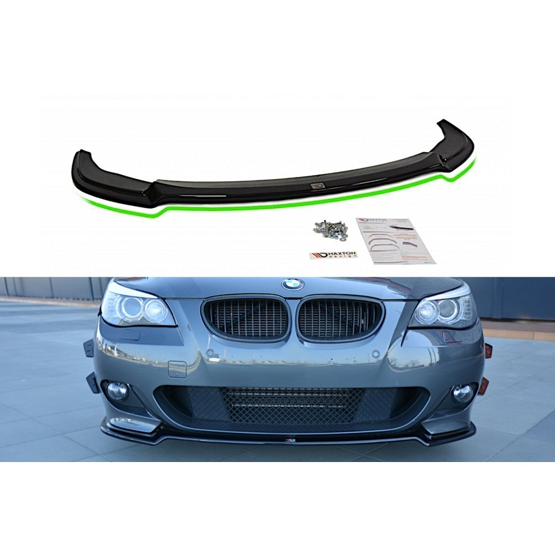 FRONT SPLITTER BMW 5 E60/61 M-PACK GLOSS BLACK