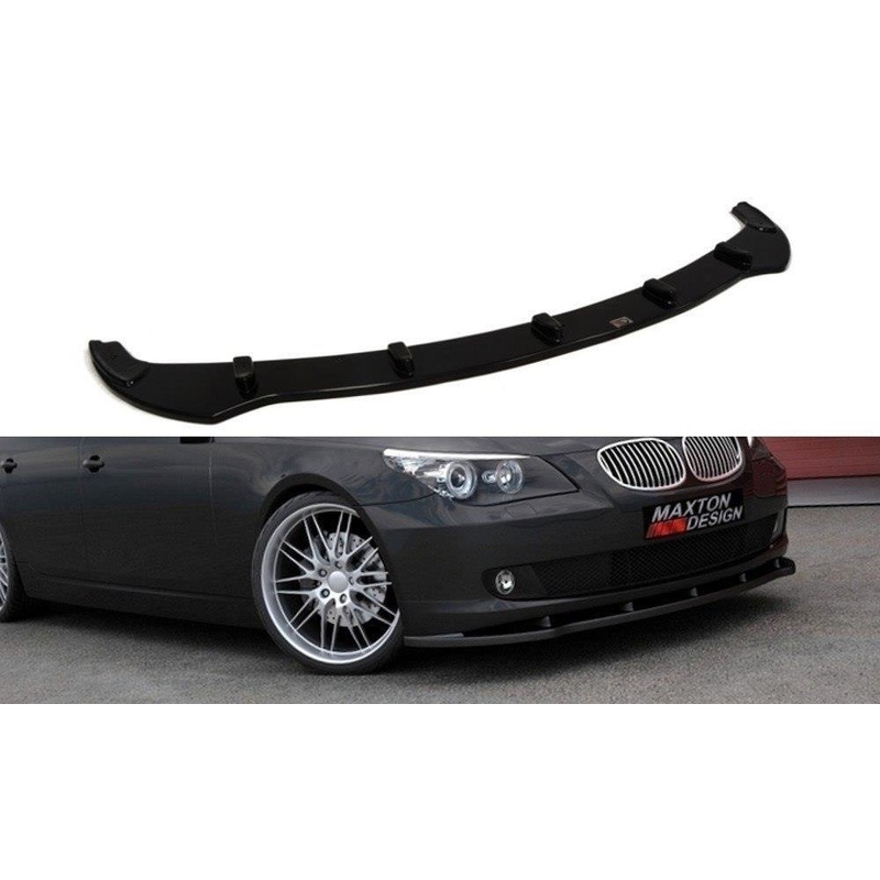 FRONT SPLITTER BMW 5 E60 / E61 (FACELIFT MODEL) GLOSS BLACK
