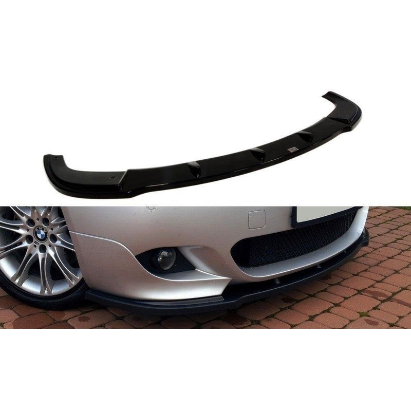 FRONT SPLITTER BMW 5 E60 M-PACK GLOSS BLACK