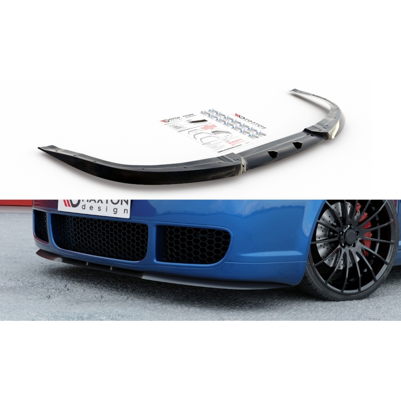FRONT SPLITTER (CUPRA LOOK) VW GOLF IV R32 GLOSS BLACK