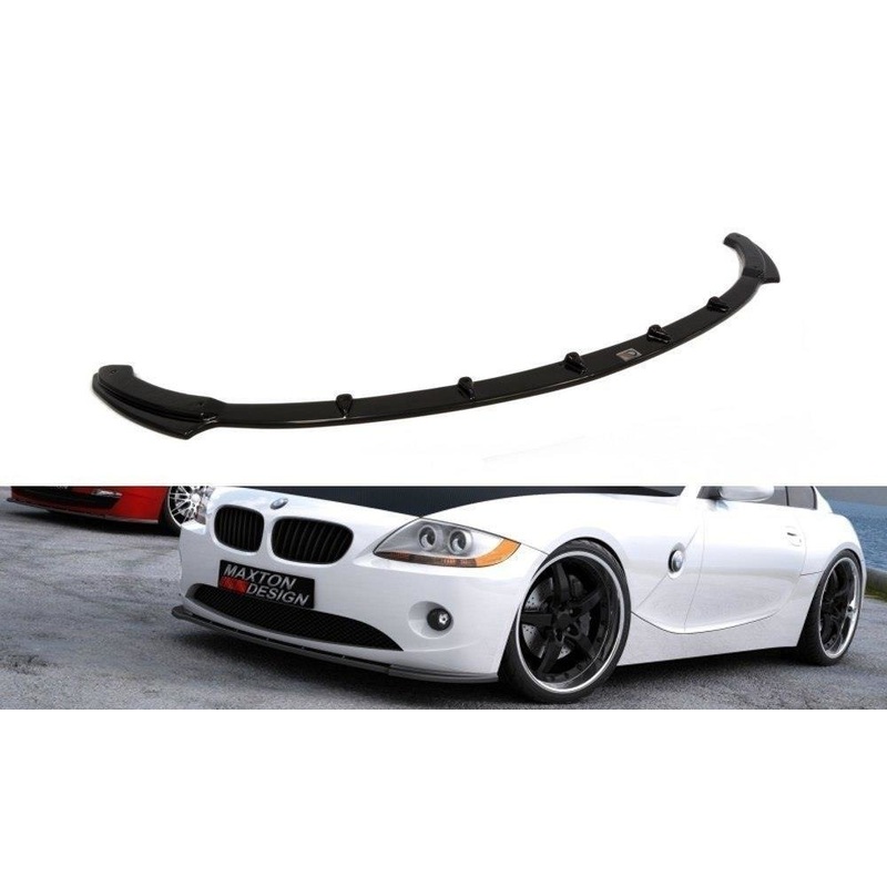 FRONT SPLITTER V.1 BMW Z4 E85 / E86 (PREFACE MODEL) GLOSS BLACK