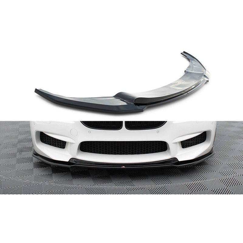 FRONT SPLITTER V.2 BMW M6 F06 GRAN COUPE GLOSS BLACK