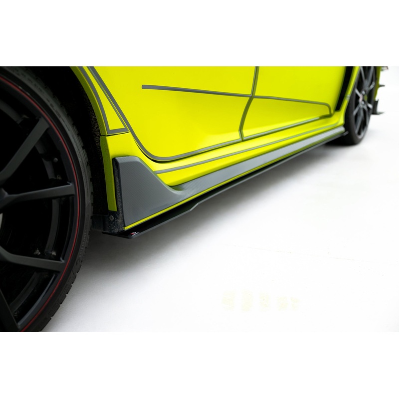 RACING SIDE SKIRTS DIFFUSERS HONDA CIVIC X TYPE R