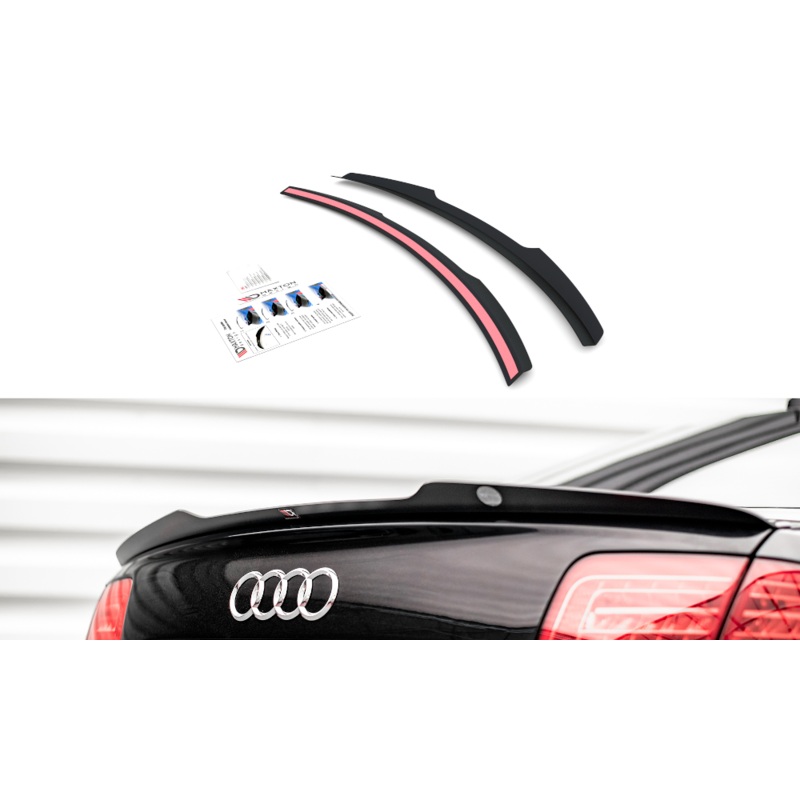 SPOILER CAP AUDI S8 D3 GLOSS BLACK