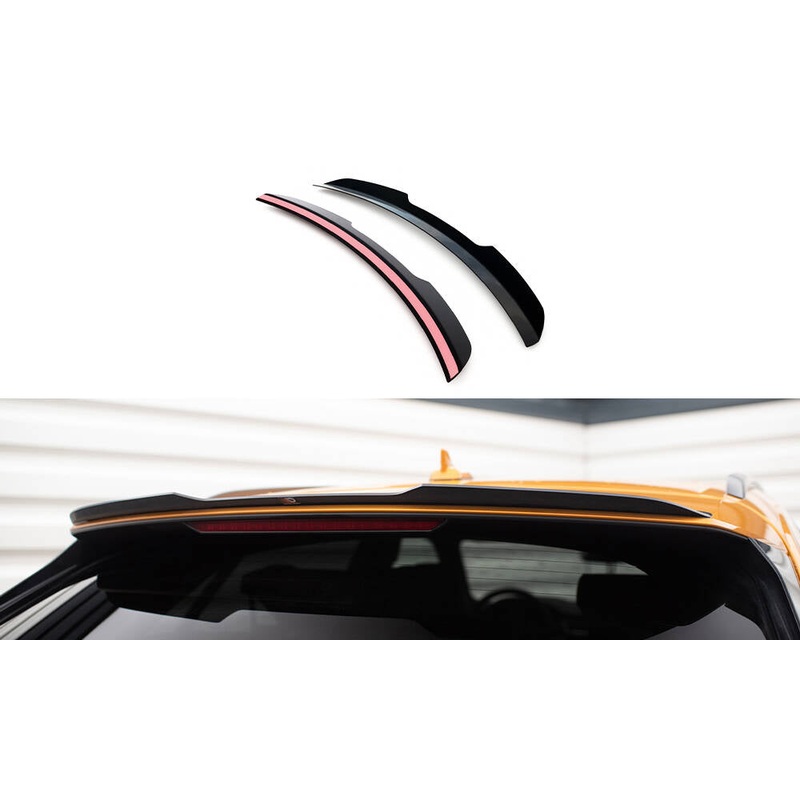 UPPER SPOILER CAP AUDI Q8 S-LINE / SQ8 MK1 GLOSS BLACK