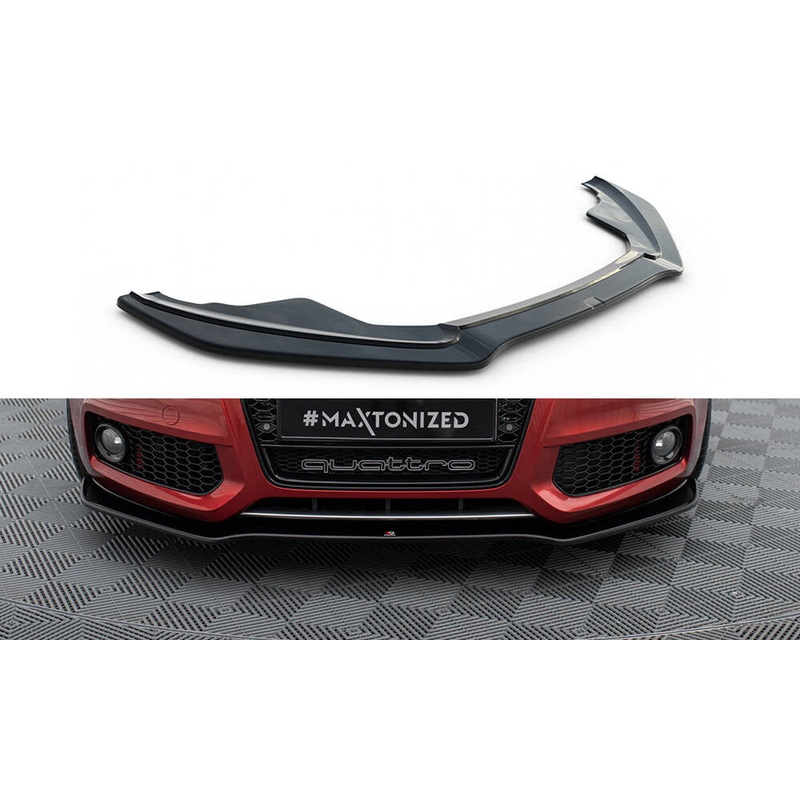 FRONT SPLITTER AUDI S5 / A5 S-LINE 8T GLOSS BLACK