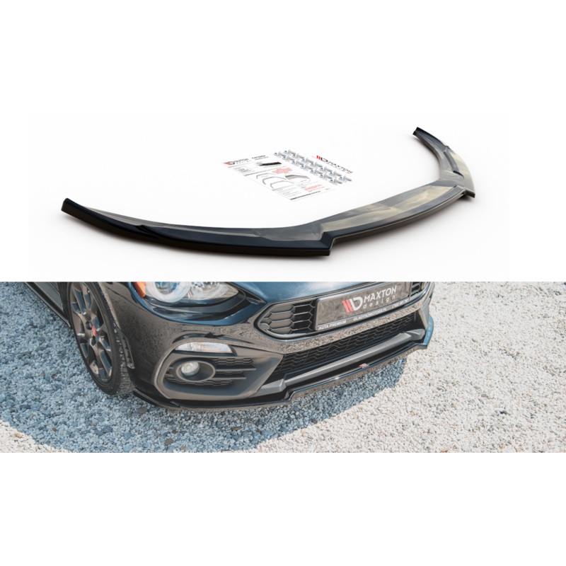 FRONT SPLITTER FIAT 124 SPIDER ABARTH GLOSS BLACK