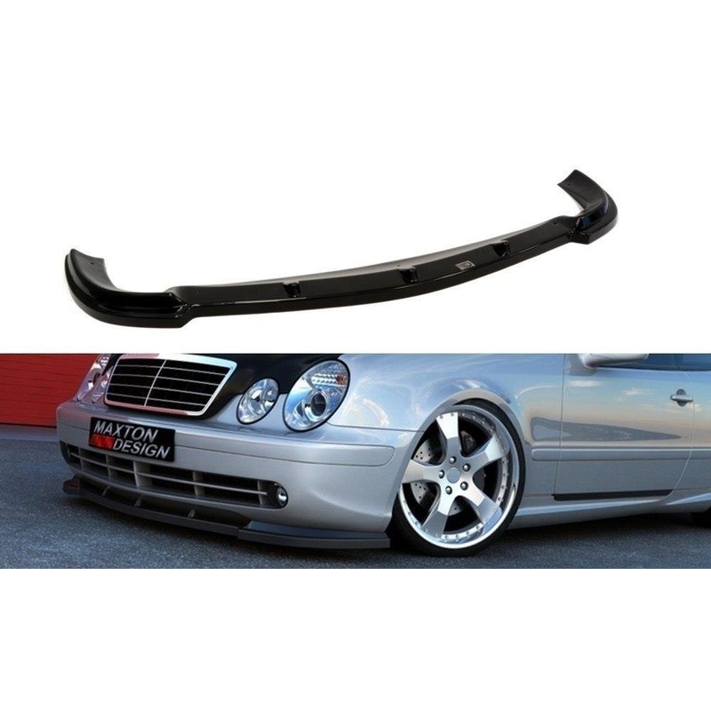 FRONT SPLITTER MERCEDES CLK W208 (FOR W208 AMG) GLOSS BLACK