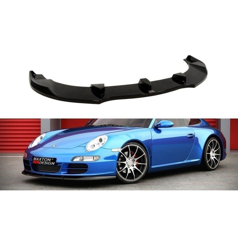 FRONT SPLITTER PORSCHE 911 CARRERA 997.1 GLOSS BLACK