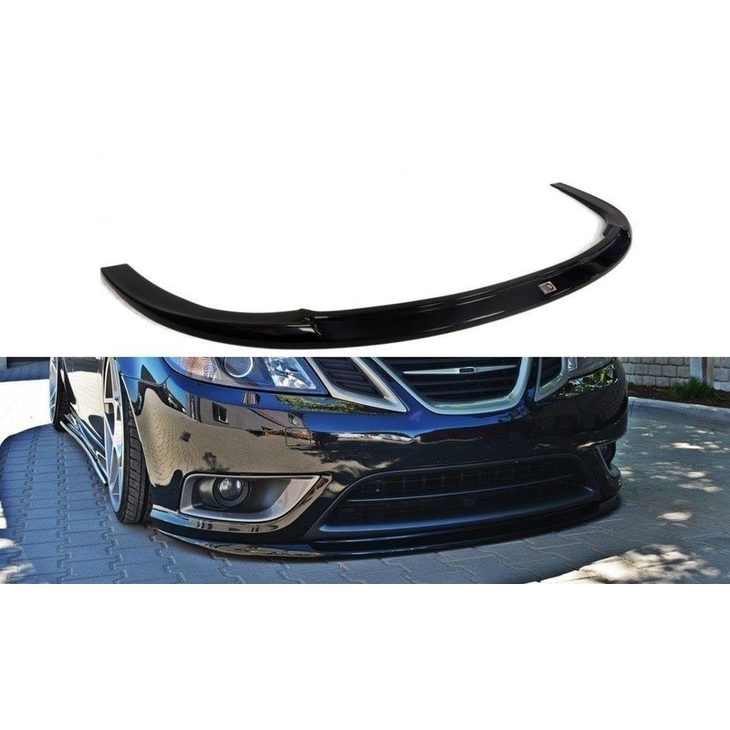 FRONT SPLITTER SAAB 9-3 TURBO X GLOSS BLACK