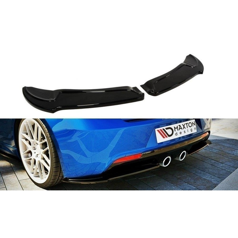 REAR SIDE SPLITTERS VW GOLF VI R GLOSS BLACK