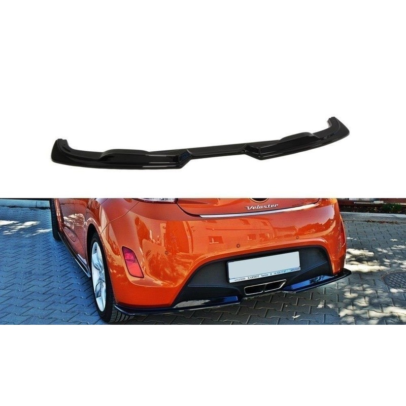 REAR SPLITTER HYUNDAI VELOSTER GLOSS BLACK