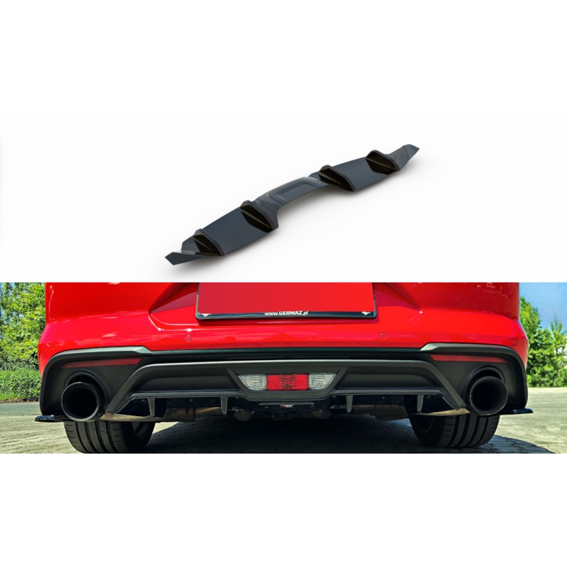REAR VALANCE FORD MUSTANG MK. 6 FACELIFT GLOSS BLACK