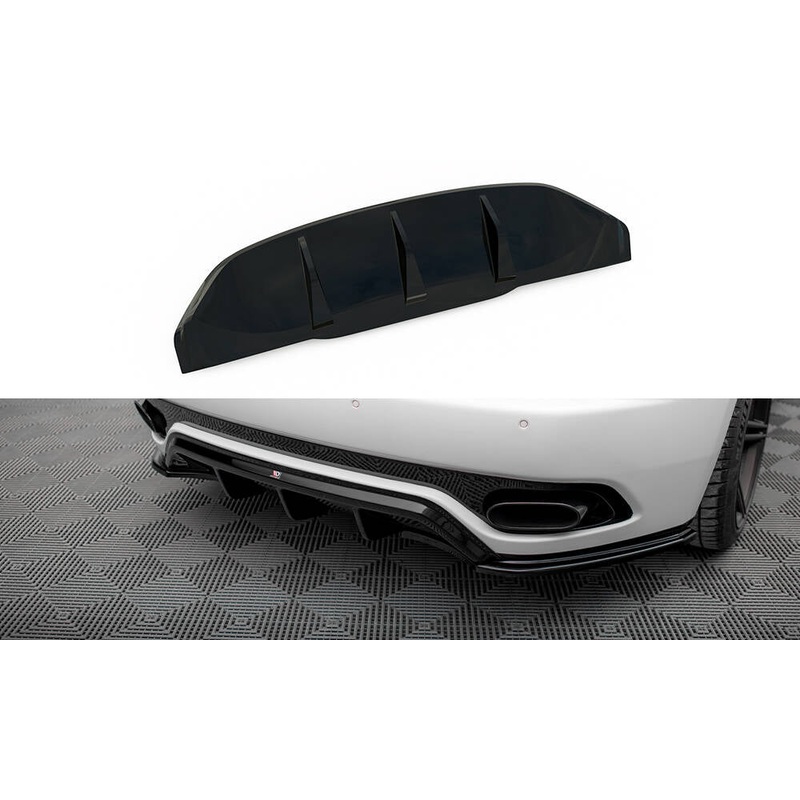 REAR VALANCE MASERATI GRANTURISMO GLOSS BLACK