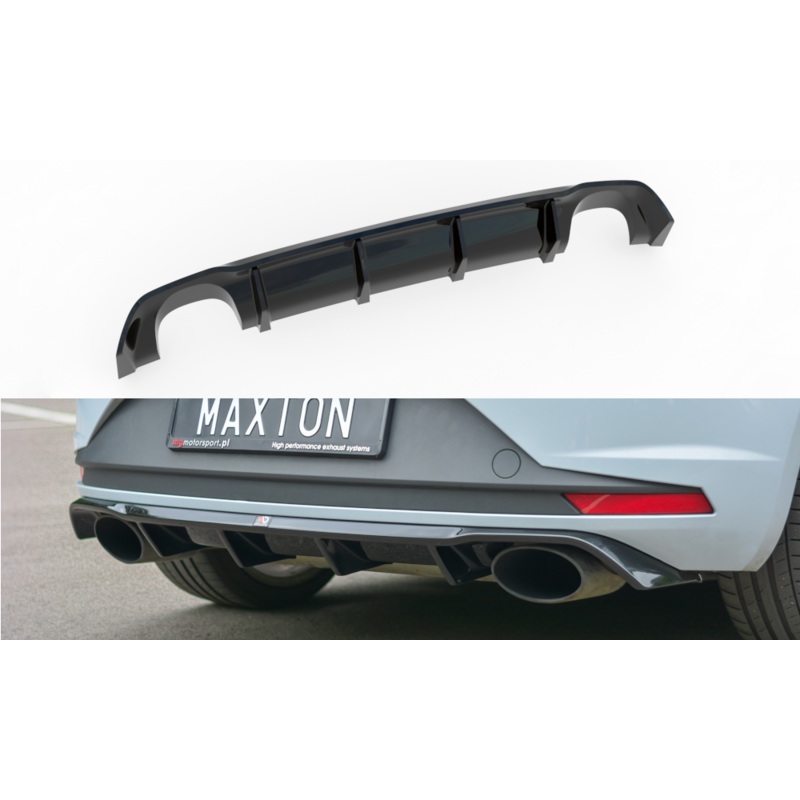 REAR VALANCE SEAT LEON III CUPRA GLOSS BLACK