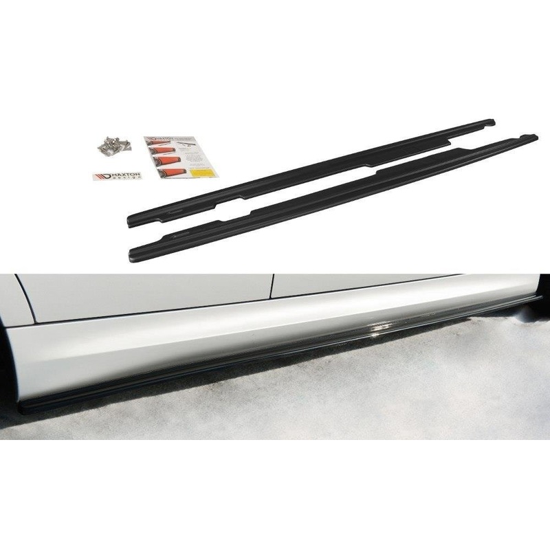 SIDE SKIRTS DIFFUSERS BMW 3 E90/91 MPACK GLOSS BLACK