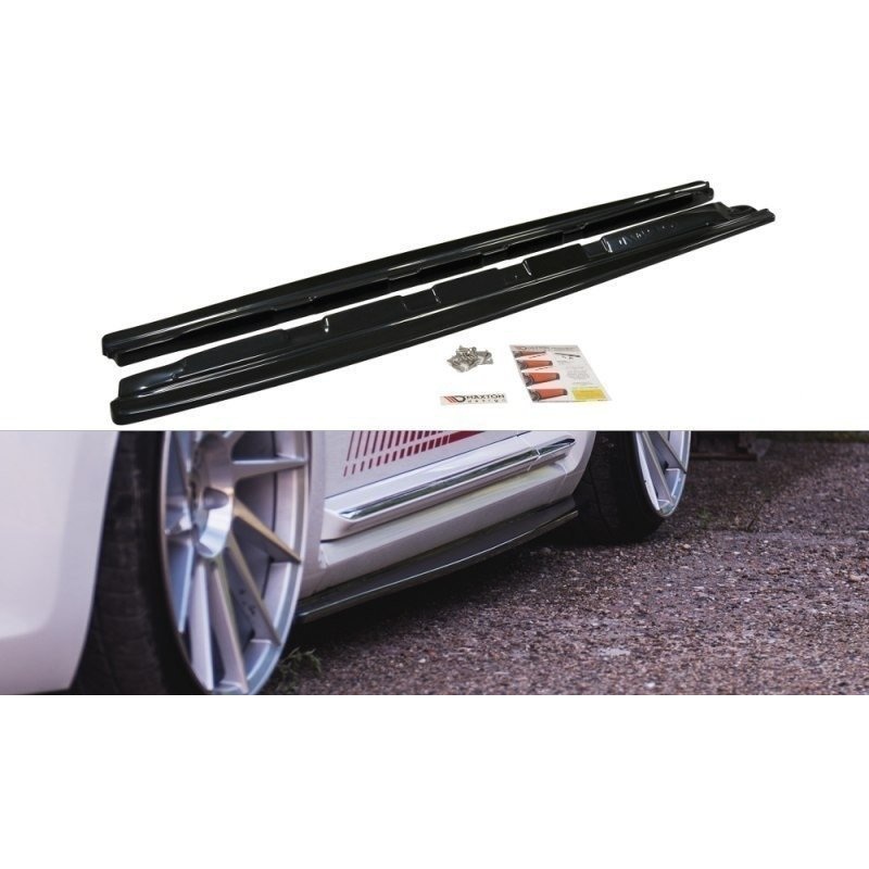 SIDE SKIRTS DIFFUSERS VW BEETLE GLOSS BLACK