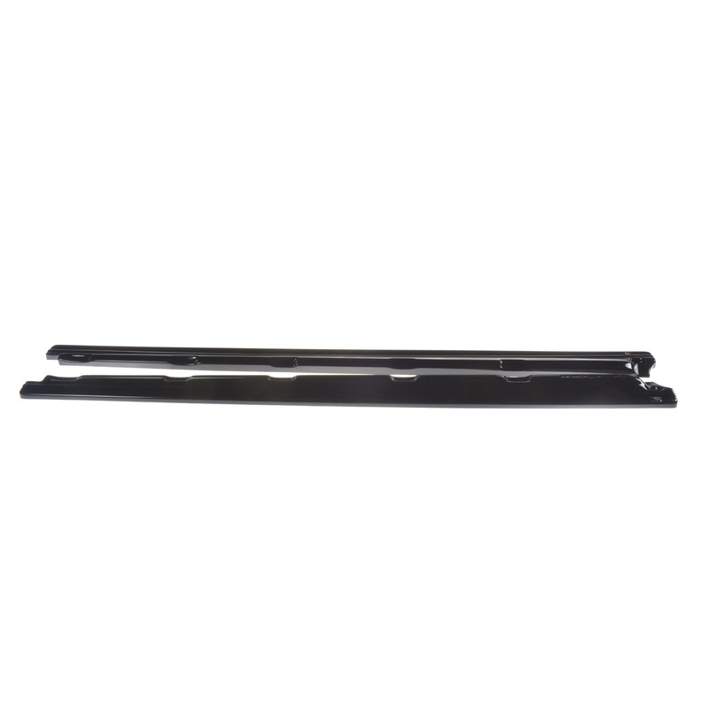 SIDE SKIRTS DIFFUSERS VW GOLF MK7 FACELIFT STANDARD GLOSS BLACK