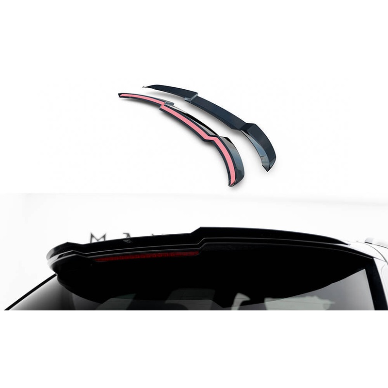 SPOILER CAP AUDI SQ7 / Q7 S-LINE MK. 2 GLOSS BLACK
