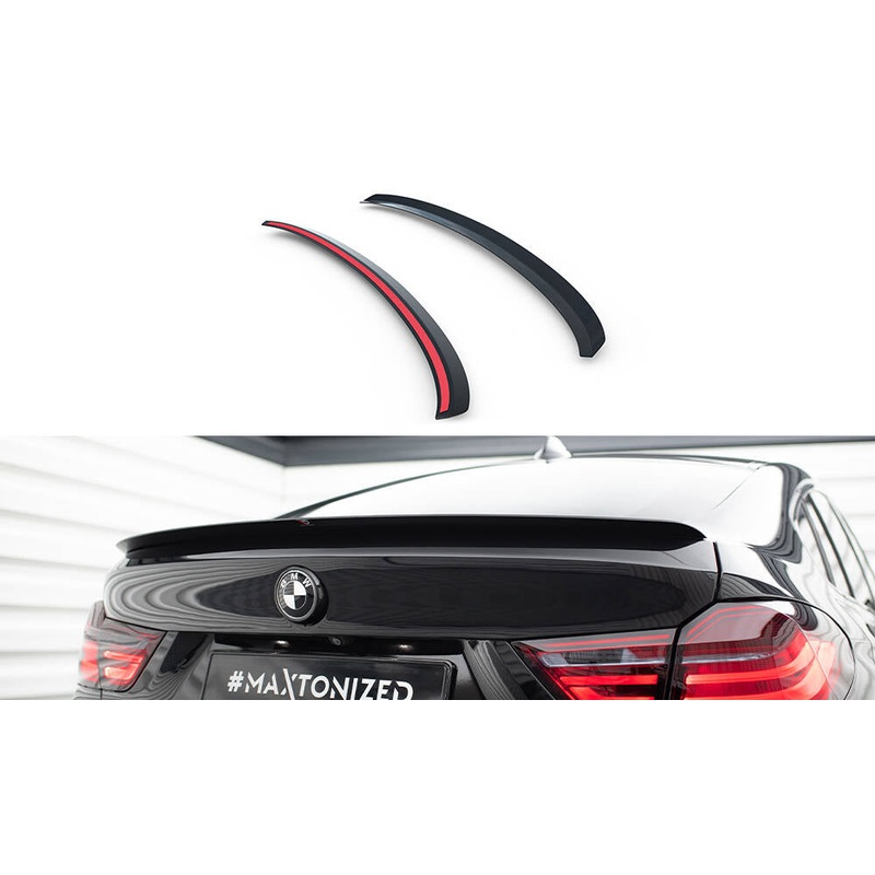 SPOILER CAP BMW X4 M-PACK GLOSS BLACK