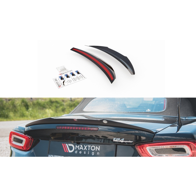 SPOILER CAP FIAT 124 SPIDER ABARTH GLOSS BLACK