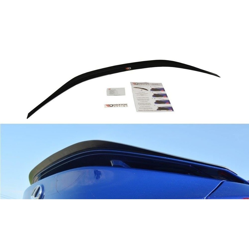 SPOILER CAP LEXUS RC F GLOSS BLACK