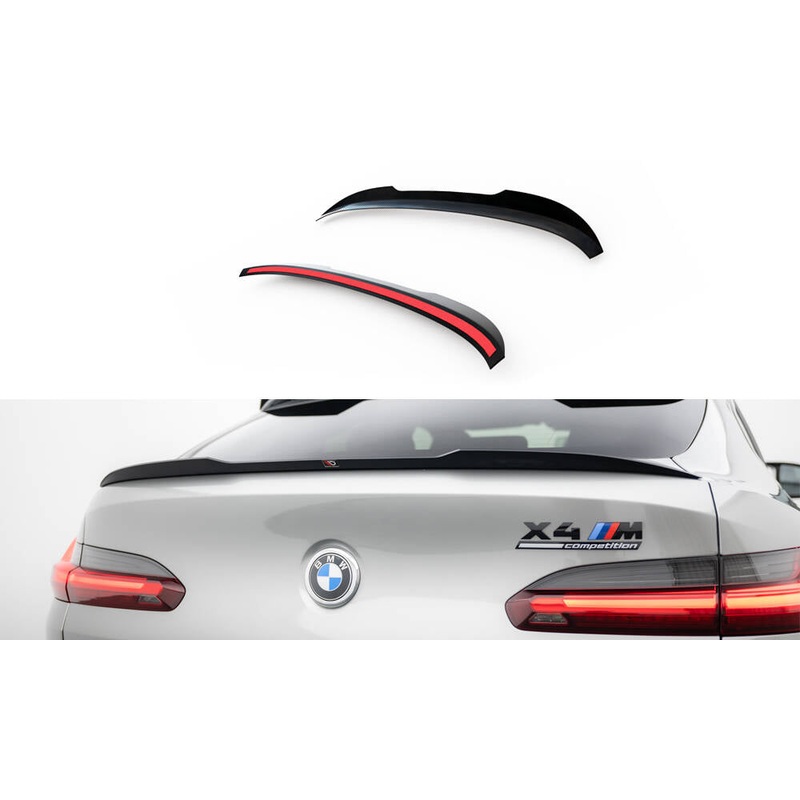 Spoiler Cap Lower BMW X4 M-Pack G02 / X4 M F98 GLOSS BLACK
