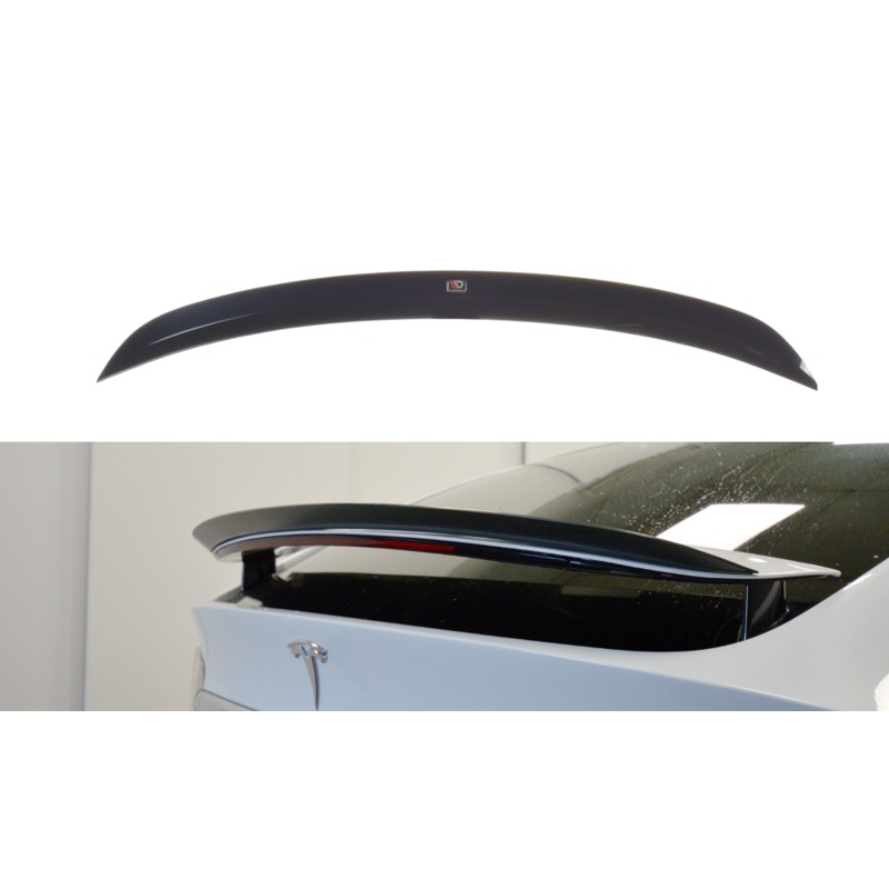 SPOILER EXTENSION V.2 TESLA MODEL X GLOSS BLACK