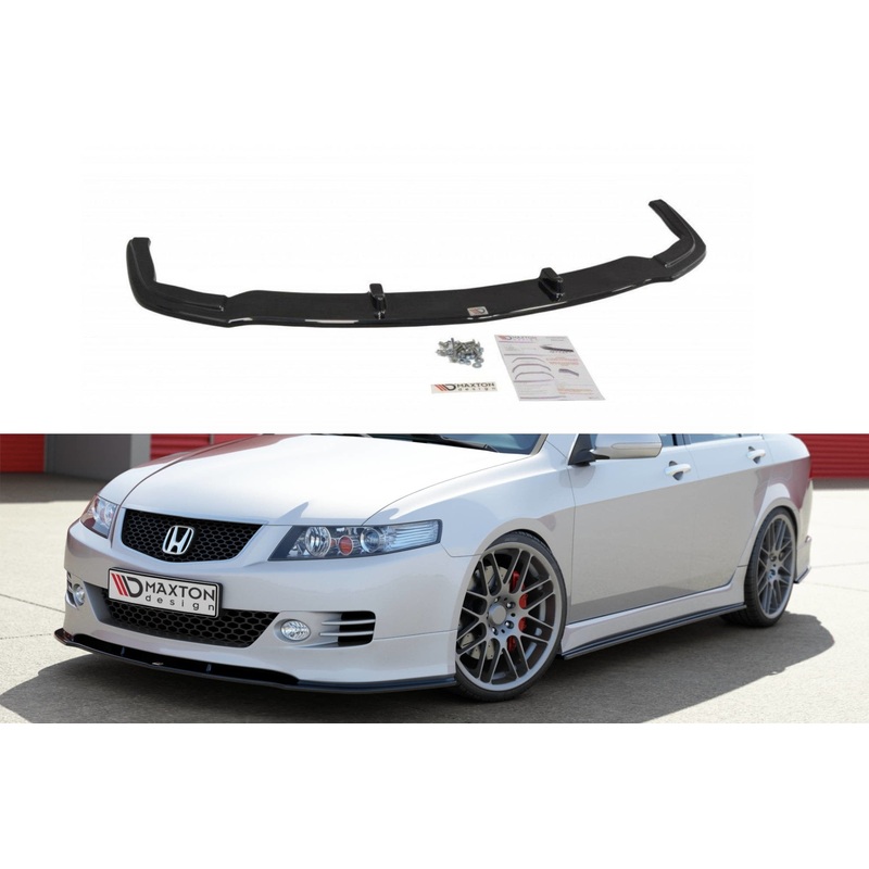 FRONT SPLITTER ACURA TSX CL9 GLOSS BLACK