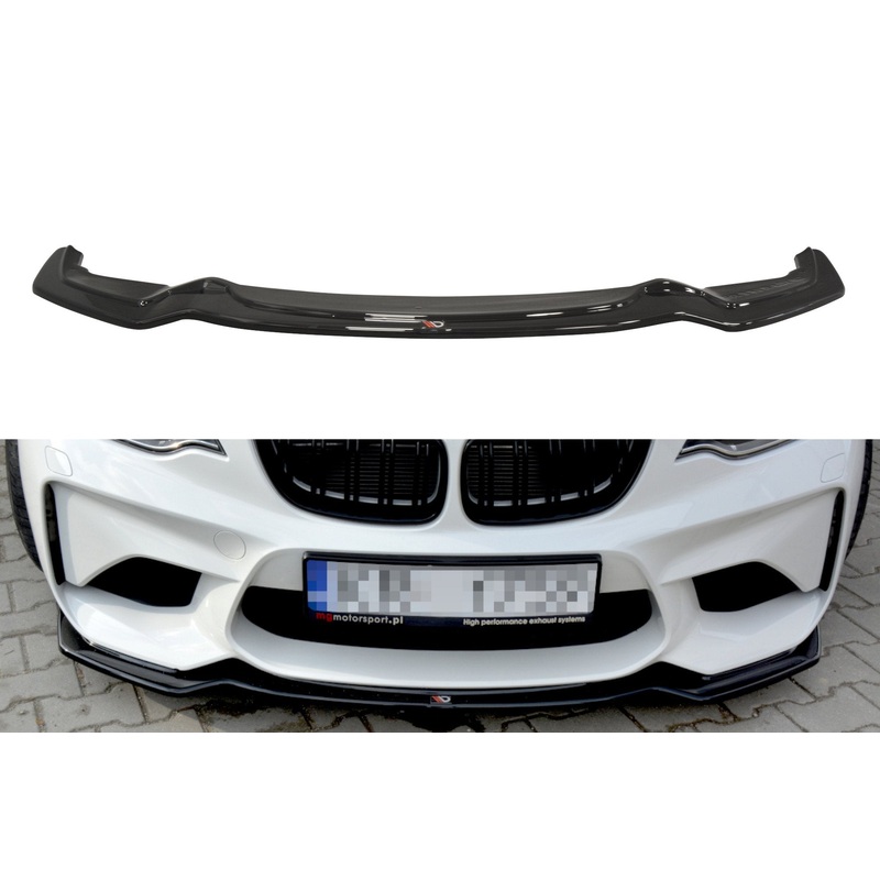 FRONT SPLITTER BMW M2 (F87) COUP GLOSS BLACK