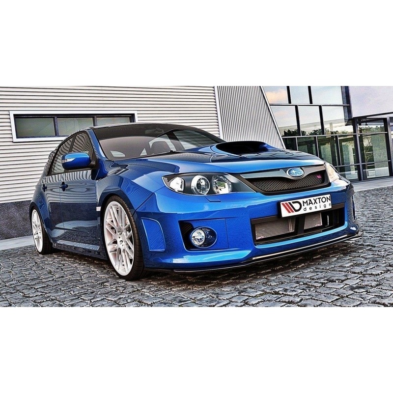 FRONT SPLITTER SUBARU IMPREZA WRX STI 2011-2014 GLOSS BLACK
