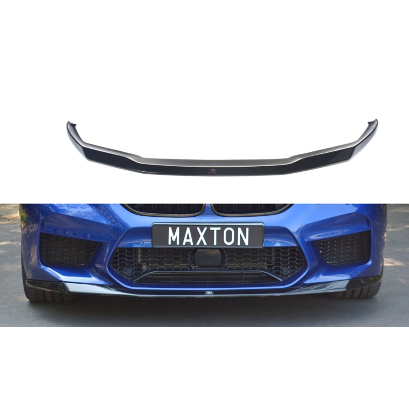 FRONT SPLITTER V.1 BMW M5 F90 GLOSS BLACK