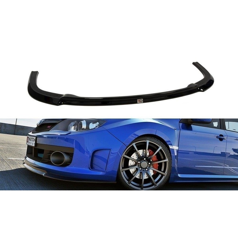 FRONT SPLITTER V.1 SUBARU IMPREZA WRX STI GLOSS BLACK