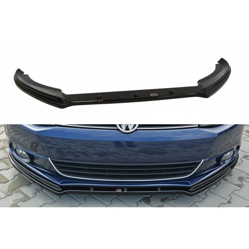 FRONT SPLITTER V.1 VW JETTA 6 GLOSS BLACK