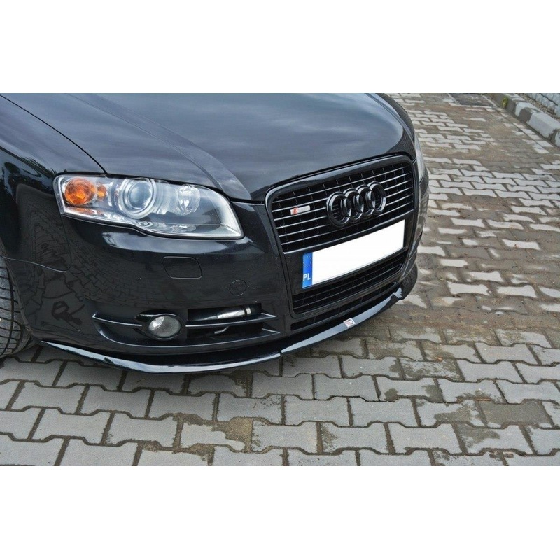 FRONT SPLITTER V.2 AUDI A4 B7 GLOSS BLACK