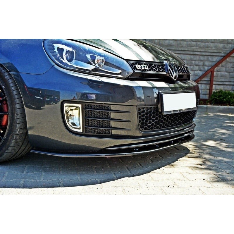 FRONT SPLITTER VER.2 VW GOLF VI GTI GLOSS BLACK