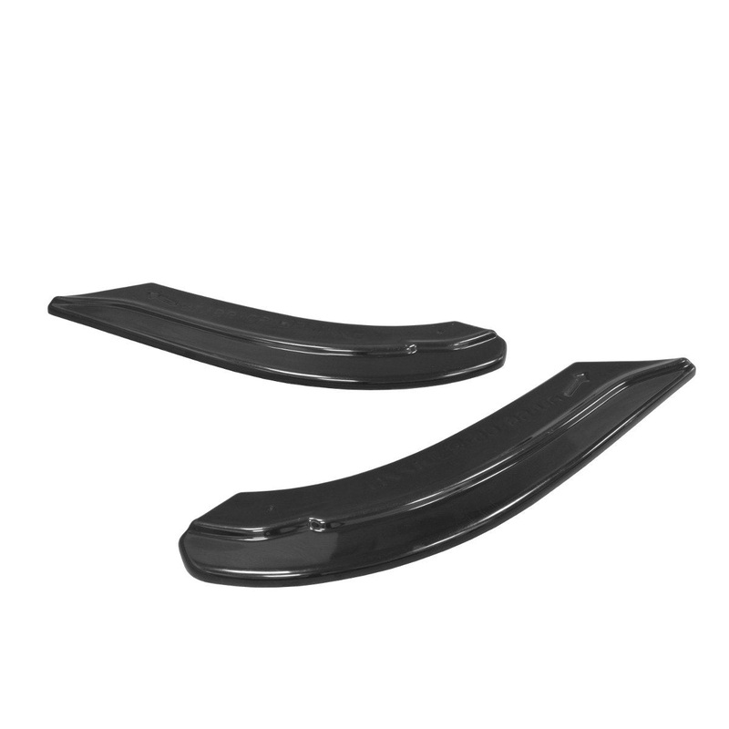 REAR SIDE SPLITTERS AUDI S6 C5 GLOSS BLACK