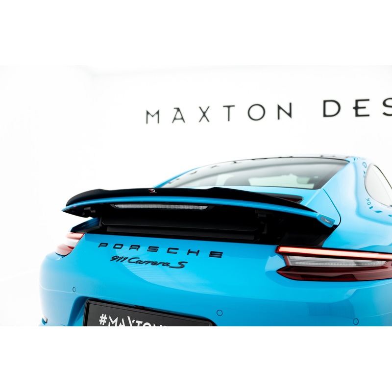 SPOILER CAP PORSCHE 911 CARRERA 991 GLOSS BLACK