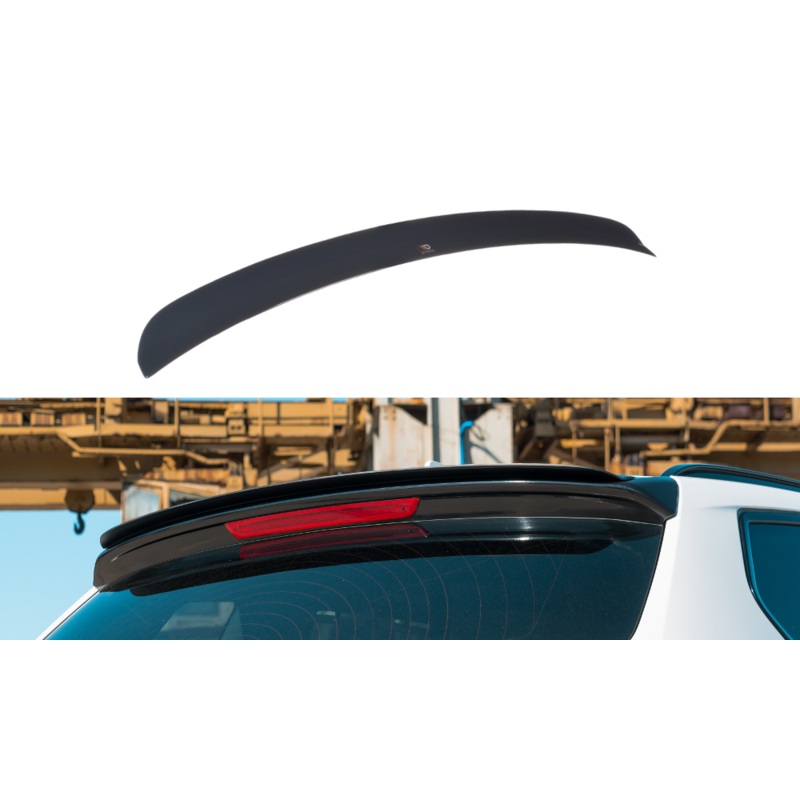 SPOILER EXTENSION BMW X3 F25 M-PACK FACELIFT GLOSS BLACK