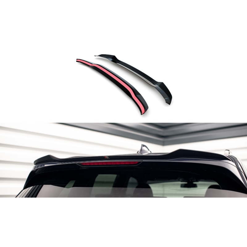 SPOILER EXTENSION BMW X3 G01 M-PACK GLOSS BLACK